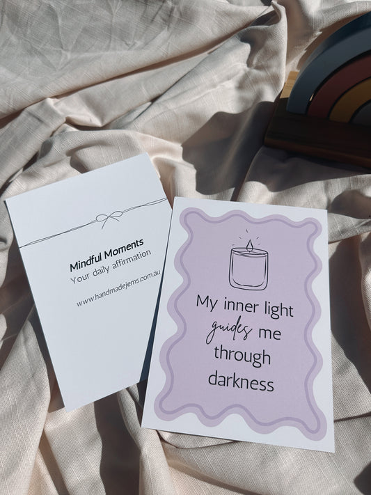 Inner Light Affirmation Print