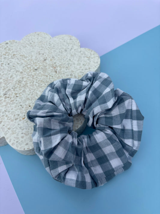 Carolina Plaid Scrunchie