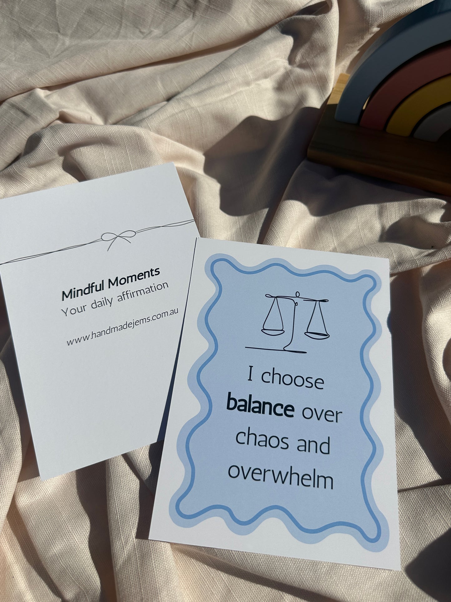 Balance Affirmation Print