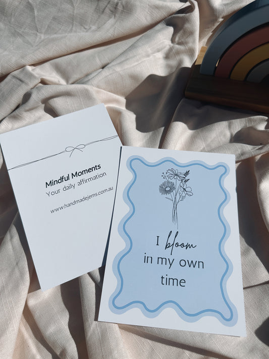 Bloom Affirmation Print