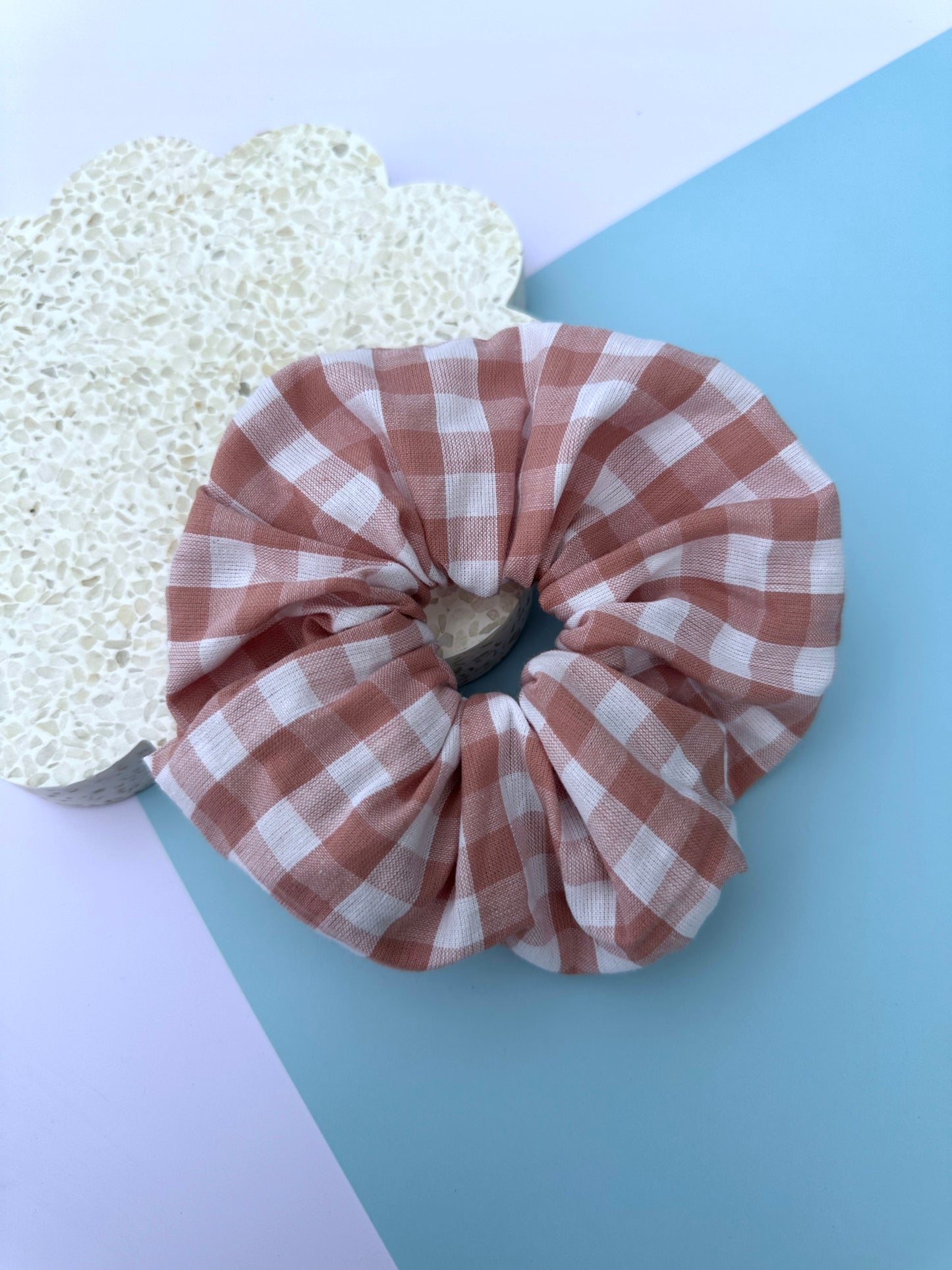 Candy Plaid Scrunchie