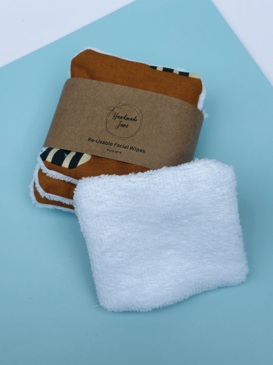 Bonnie Bee Re-Usable Facial Wipes