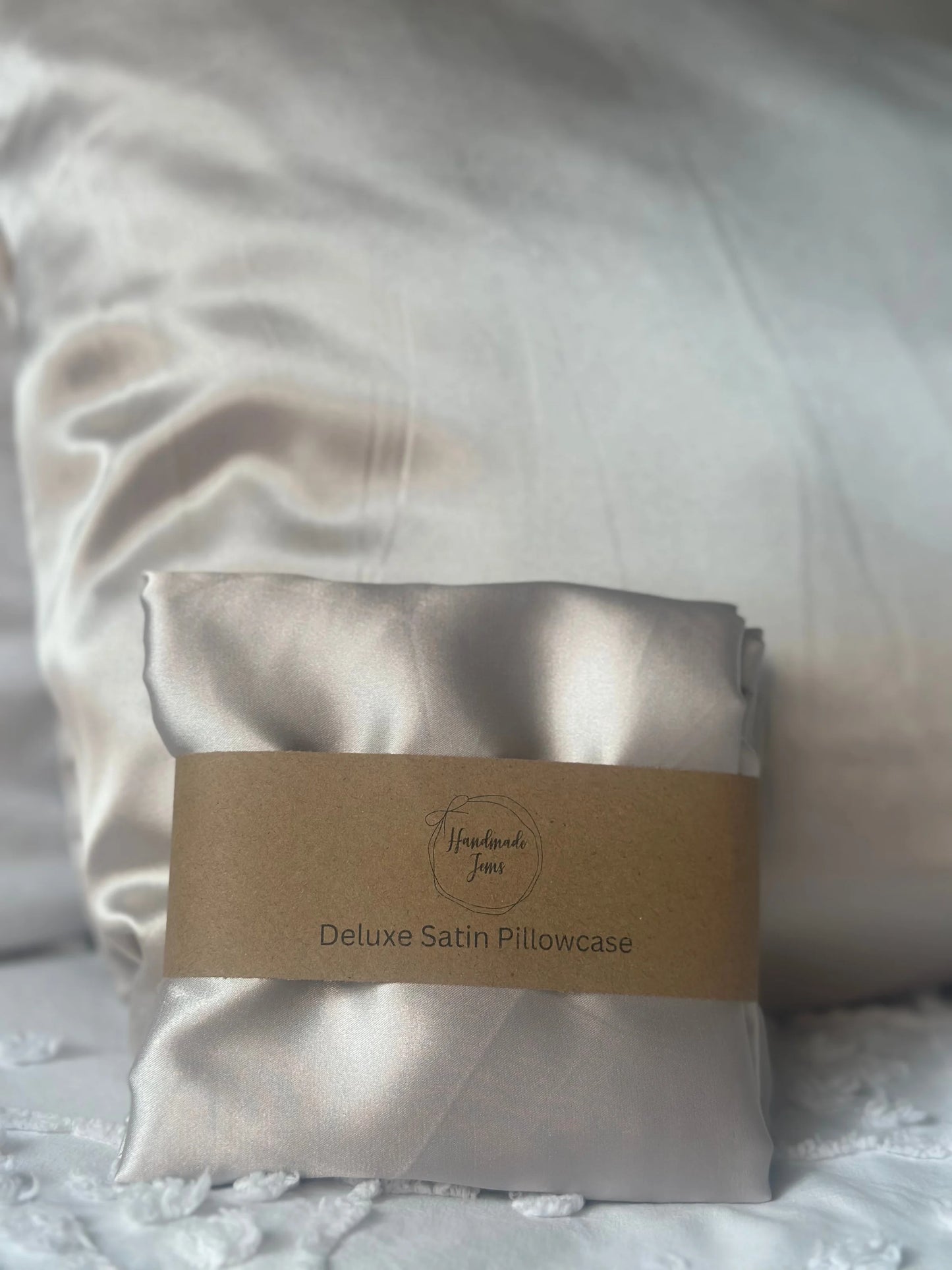 Champagne Deluxe Satin Pillowcase